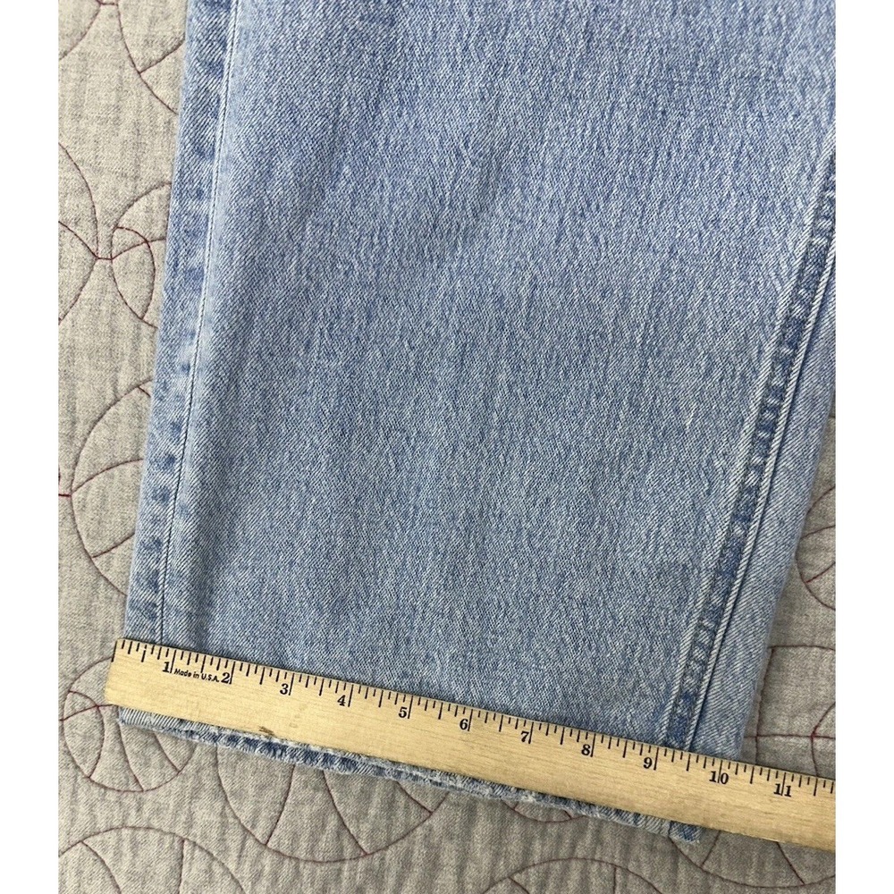 Vervet High Rise Wide Leg Straight Cut Jeans Light Wash / Women's 28‎ - Picture 7 of 9